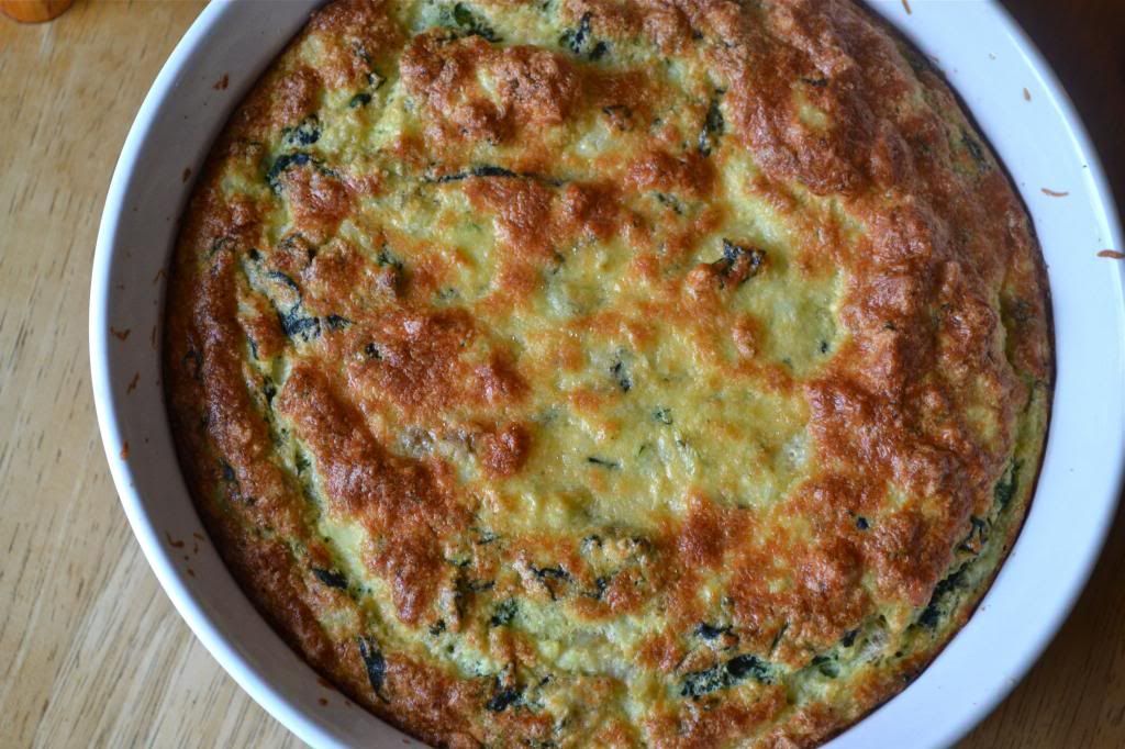 When I'm not at Work Turnip and Kale Soufflé